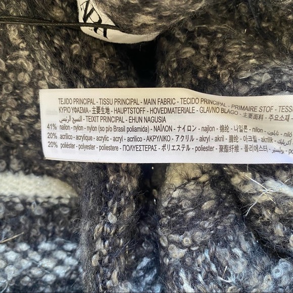 Zara Striped Sweater Mini Skirt - Picture 5 of 6